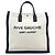Autre Marque Saint Laurent Rive Gauche Shopper Canvas Tall Blanc