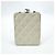 Clutch Chanel CC Frame com corrente em pele de cordeiro acolchoada e plexiglass Bege - vista 2