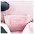 Clutch Chanel CC Frame com corrente em pele de cordeiro acolchoada e plexiglass Bege - vista 6