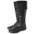 Prada Black Leather Knee-High Boots