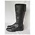 Prada Black Leather Knee-High Boots - view 2