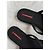 Chanclas de goma negra con logo de placa de Prada Negro - vista 5