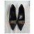 Gucci GG Monogramm-Canvas-Pumps mit Web-Detail Schwarz - Ansicht 4