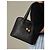 Borsa Tote Chanel CC in Pelle Caviar Nera Nero - vista 13