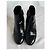 Botines de puntera reforzada en piel charol negra Chanel Negro - vista 3