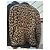 Chaqueta Philipp Plein Estampado Leopardo Cuero Castaño Negro - vista 2