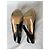 Prada Black Leather S/S 2009 Runway Heels Pointed Toe Platform Slingback - view 9