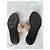 Sandali thong Gucci Double GG Marmont Beige Nero D'oro - vista 9