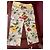 Dolce & Gabbana D&G Ensemble Veste et Pantalon Imprimé Floral Blanc Rouge Bleu Beige Vert Jaune - vue 2