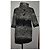 Abrigo de lana Anna Sui estampado abstracto Negro Blanco Gris - vista 2
