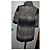 Abrigo de lana Anna Sui estampado abstracto Negro Blanco Gris - vista 4
