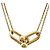 Autre Marque Collana con pendente Tiffany HardWear a doppio anello D'oro