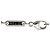 Chopard Happy Diamonds Halskette aus 18K Weißgold Silber - Ansicht 5