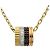 Collar Boucheron Quatre Classic Castaño Plata Dorado