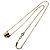 Collar Boucheron Quatre Classic Castaño Plata Dorado - vista 9