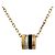 Collar Boucheron Quatre Classic Small Castaño Plata Dorado