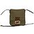 Fendi Vintage Zucchino FF Pattern Schultertasche Braun