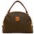 Céline Celine Vintage Macadam Blazon Pattern Triomphe Handbag Brown