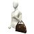 Céline Celine Vintage Macadam Blazon Pattern Triomphe Handbag Brown - view 2