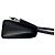 Borsa a spalla media in pelle embossed Gancini Salvatore Ferragamo Nero - vista 6