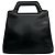 Gancini Borsa a tracolla 2-way in pelle nera Salvatore Ferragamo Nero - vista 3