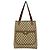Borsa Tote Gucci Vintage Sherry Line GG Logo Marrone Rosso Verde