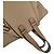Loewe Hammock Compact Anagram Logo Leder 2-Wege Schultertasche Beige - Ansicht 4