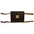 Céline CELINE Mini Schultertasche aus Leder Vintage Macadam Blazon Pattern Braun