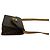 Céline CELINE Mini Schultertasche aus Leder Vintage Macadam Blazon Pattern Braun - Ansicht 6