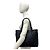 Loewe Vintage Heritage Leder-Tote-Bag mit eingraviertem Logo Schwarz - Ansicht 2