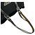 Tote Prada Triangle Logo Shopper aus Canvas und Leder Schwarz - Ansicht 4