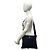 Borsa a spalla in nylon con logo Triangle Prada Nero - vista 2