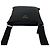 Borsa a spalla in nylon con logo Triangle Prada Nero - vista 4