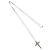 Autre Marque Collana Croce Tiffany Signature Argento D'oro - vista 6