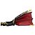 Prada Cahier Mini-Schultertasche aus Leder mit Logo-Hardware Schwarz Rot Golden - Ansicht 5