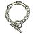 Hermès Bracciale con Charm Hermes Chaine d'Ancre GM Argento
