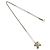 Autre Marque Collana Croce Tiffany Signature Argento D'oro