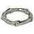 Autre Marque Anello Tiffany Vintage Bamboo Band Argento - vista 6