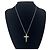 Autre Marque Collana Croce Tiffany Signature Argento D'oro - vista 2