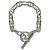 Hermès Hermes Chaine d'Ancre MM Bracciale a 17 maglie Argento
