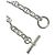 Hermès Bracciale con Charm Hermes Chaine d'Ancre MM Argento - vista 4