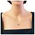 Collar Boucheron Quatre Whites Plata Dorado - vista 2