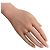 Anillo Chaumet Bead de Ring en oro rosa 18K Dorado - vista 2