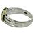 Autre Marque Tiffany Grooved Signature Ring Silber Golden - Ansicht 4