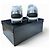 Baskets Chanel Argent et Blanc Argenté - vue 16