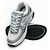 Baskets Chanel Argent et Blanc Argenté - vue 6
