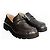 Mocassini Loewe in pelle nera con suola chunky Nero - vista 10