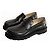 Mocassini Loewe in pelle nera con suola chunky Nero - vista 7