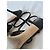 Gucci Sandalen aus schwarzem Lackleder mit GG-Interlocking Golden - Ansicht 13