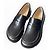 Mocassini Loewe Blaze in pelle - Mink/Black - vista 4